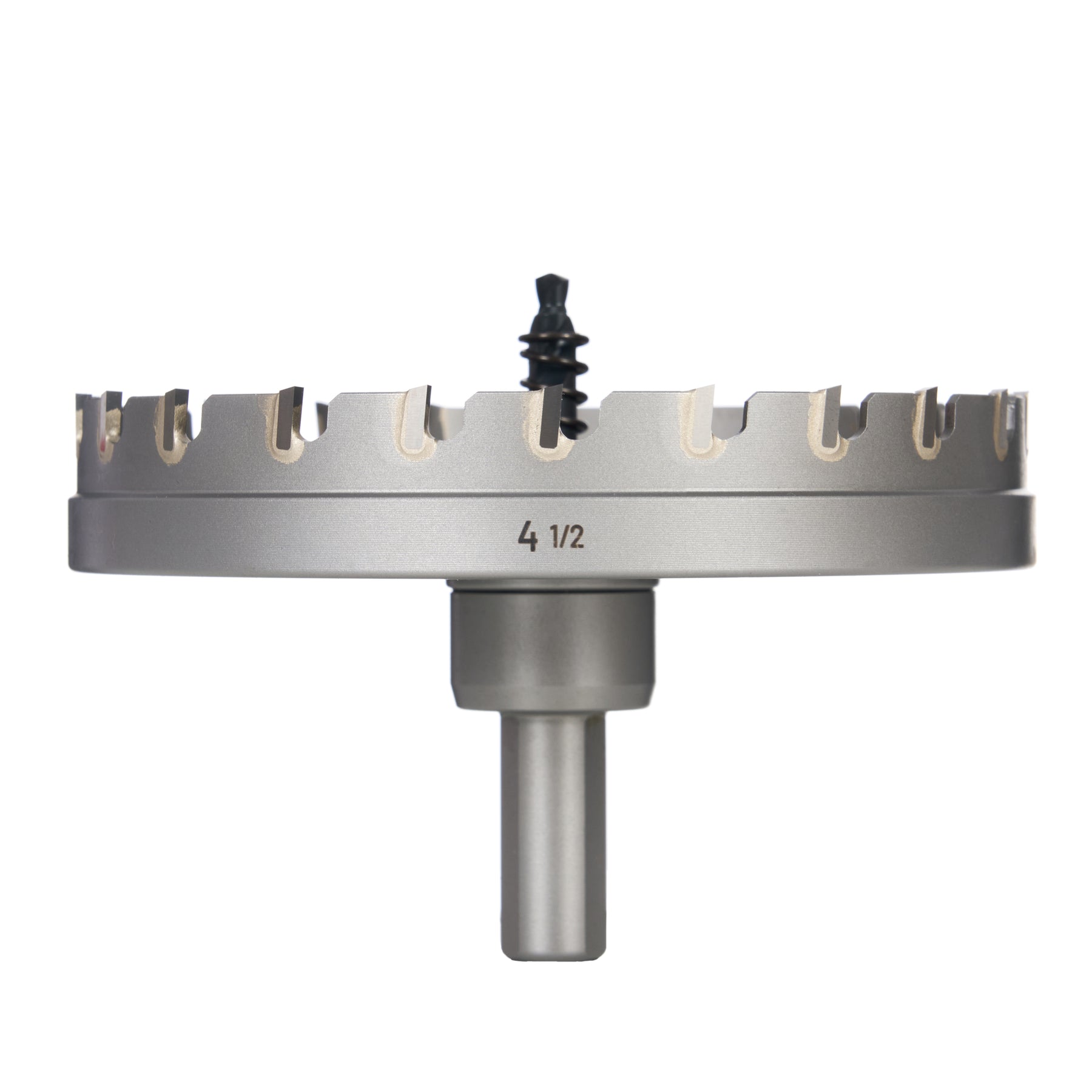 4-1/2" Carbide Hole Cutter, 3-Flat Shank, 1 pc
