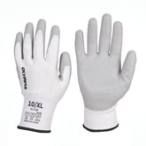 Cut Resistant Gloves, 13ga, Polyurethane Dip, XL/10, 12 pairs