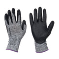 Nitrile Dipped Knit Gloves, XXL/11, Foam, Gray/Black, 12 Pairs