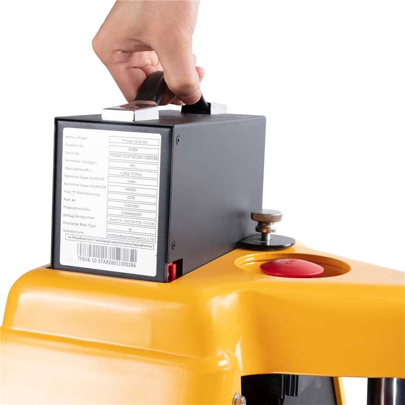 Electric Pallet Jacks' Battery