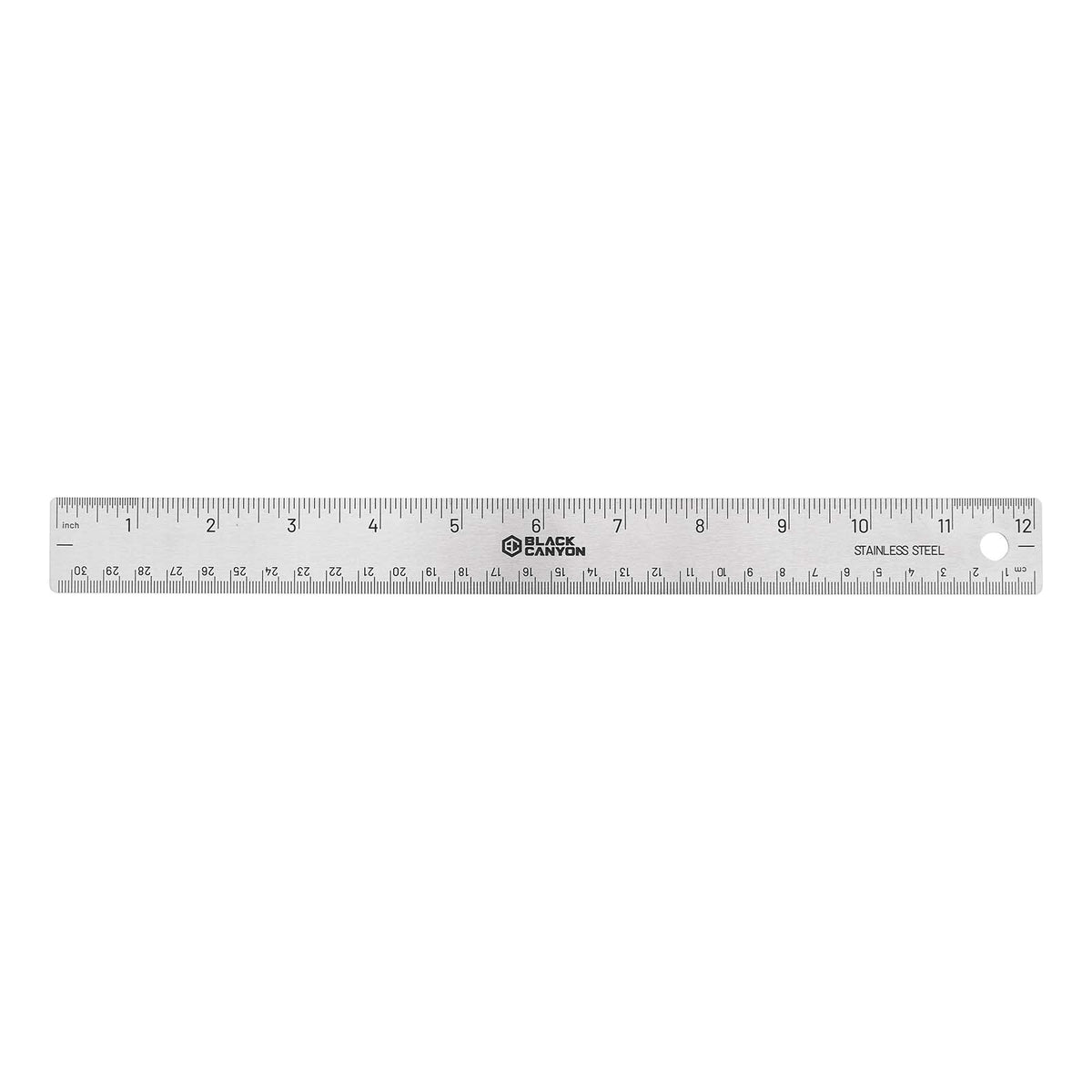 12 in Stainless Steel Ruler