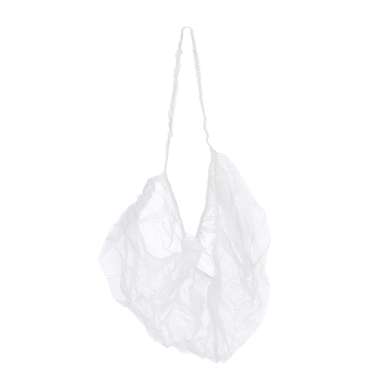 Disposable Beard Net Cover, White, Pkg of 100