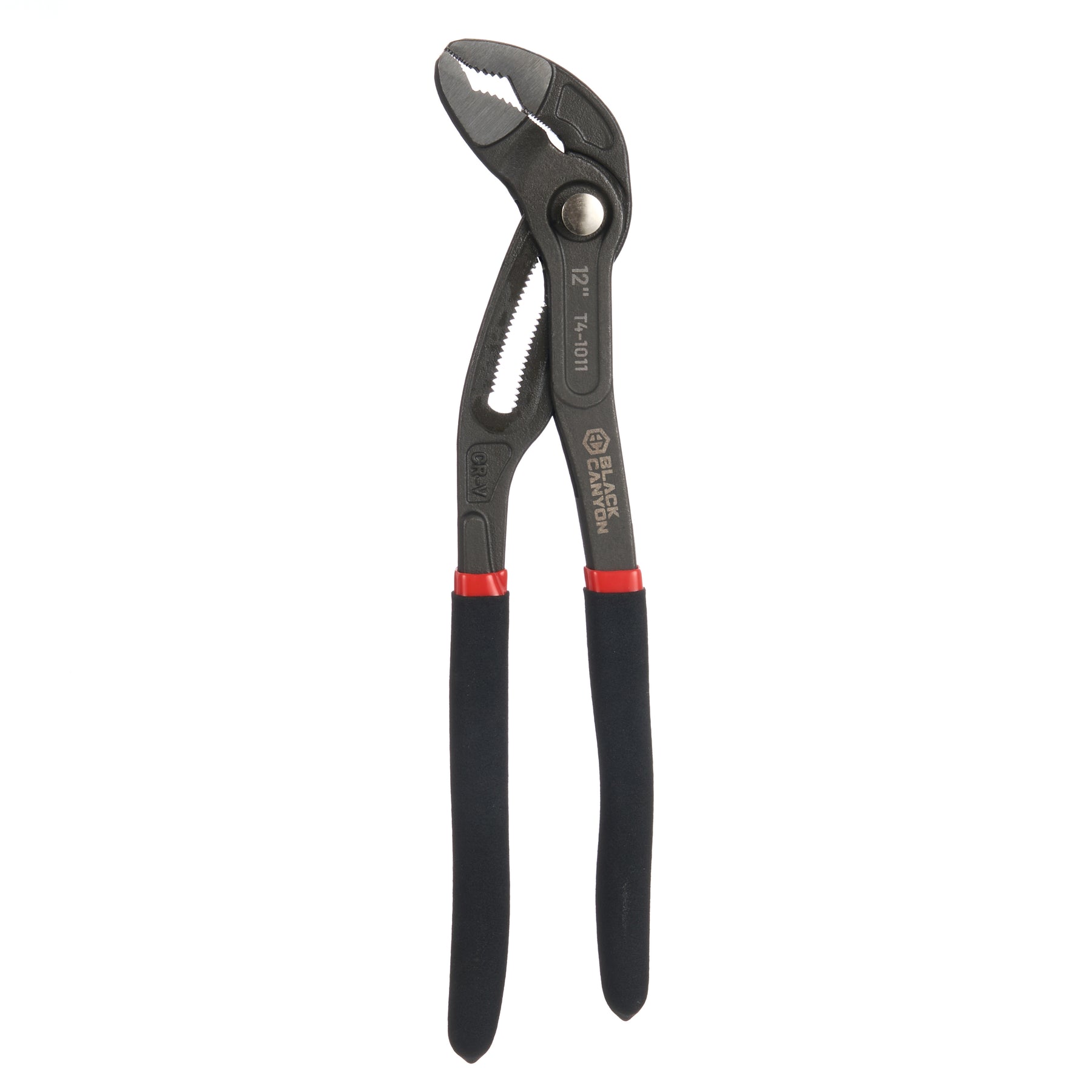 12" Tongue & Groove Pliers w/ Push Button, Comfort Grip