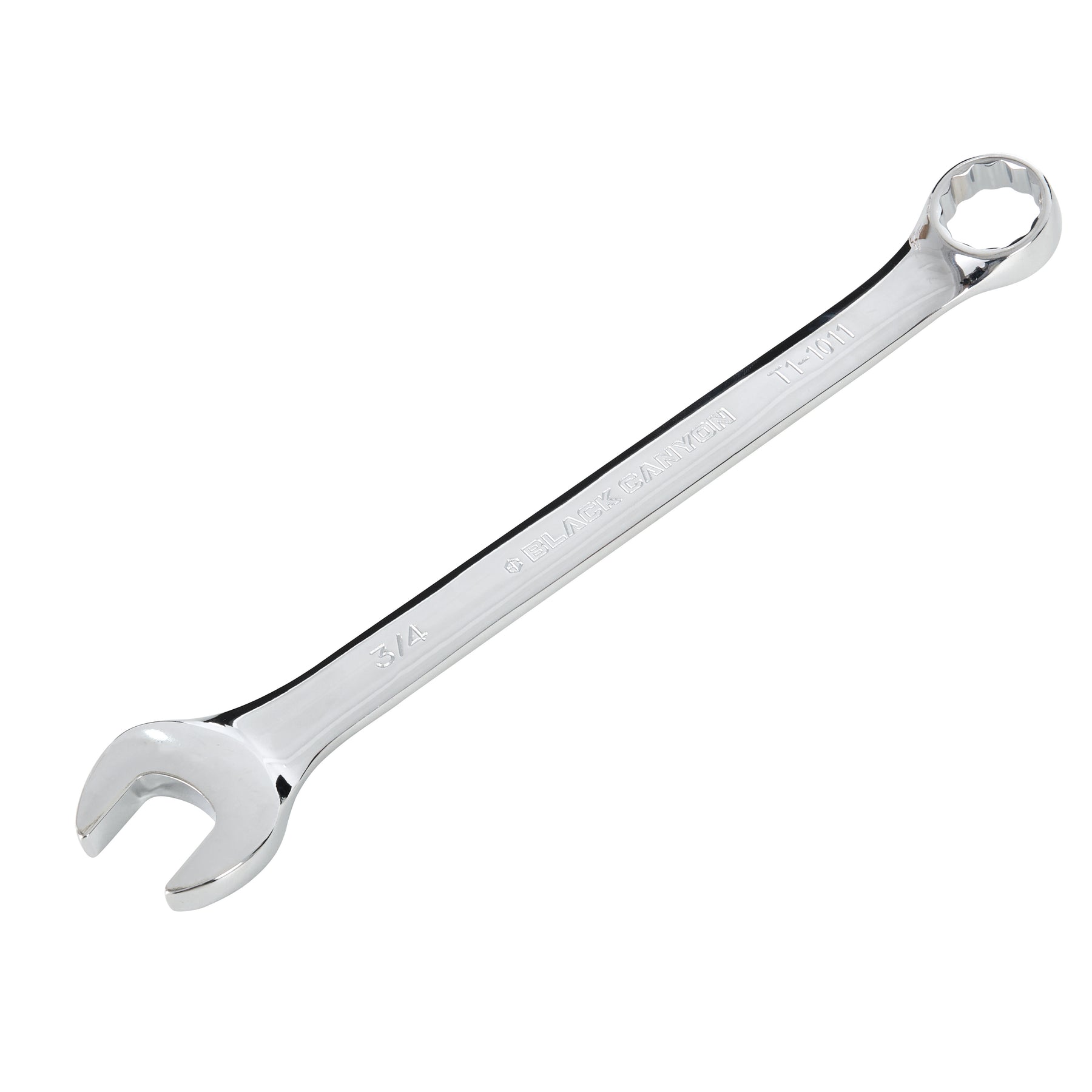 3/4" Combination Wrench, 12-Point Box End & Hex Opening
