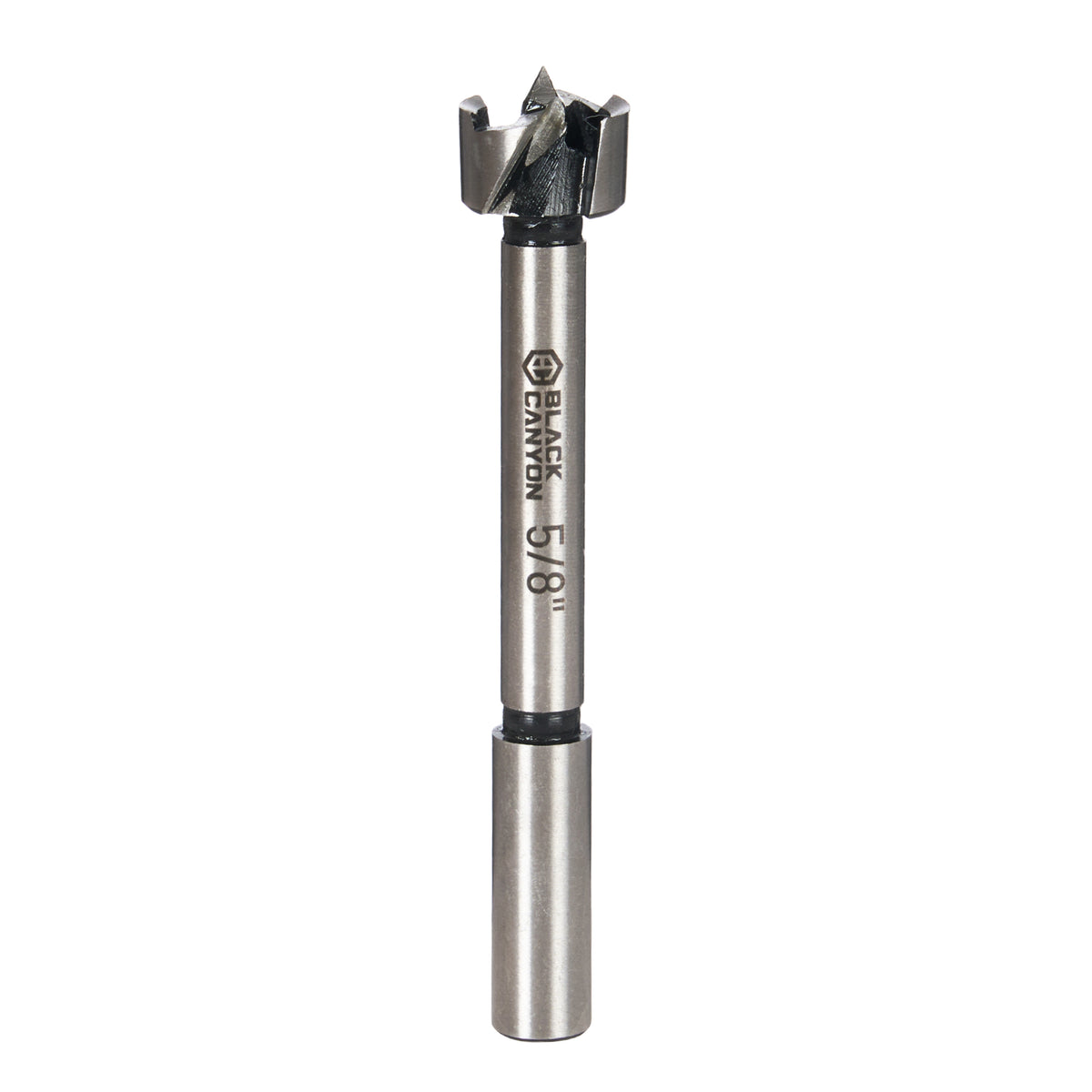 5/8" Forstner Bit, 3/8" Straight Shank, 1 pc