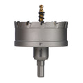 3" Carbide Hole Saw, 3-Flat Shank, 1 pc