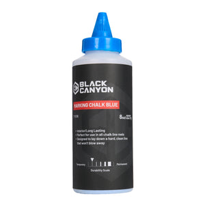Blue Marking Chalk, 8 oz. Bottle