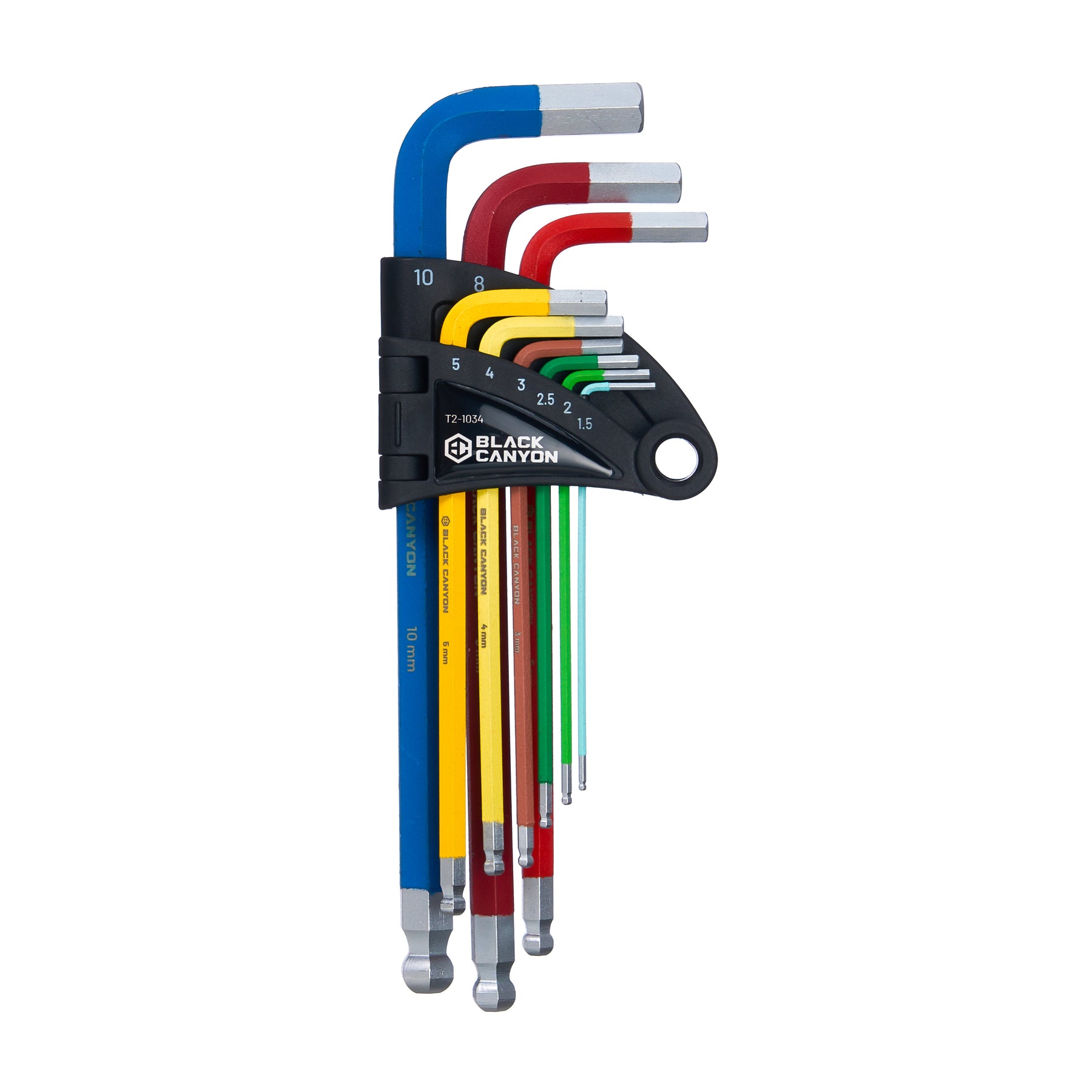 Metric L -Shaped Hex Key Set, 9 pc