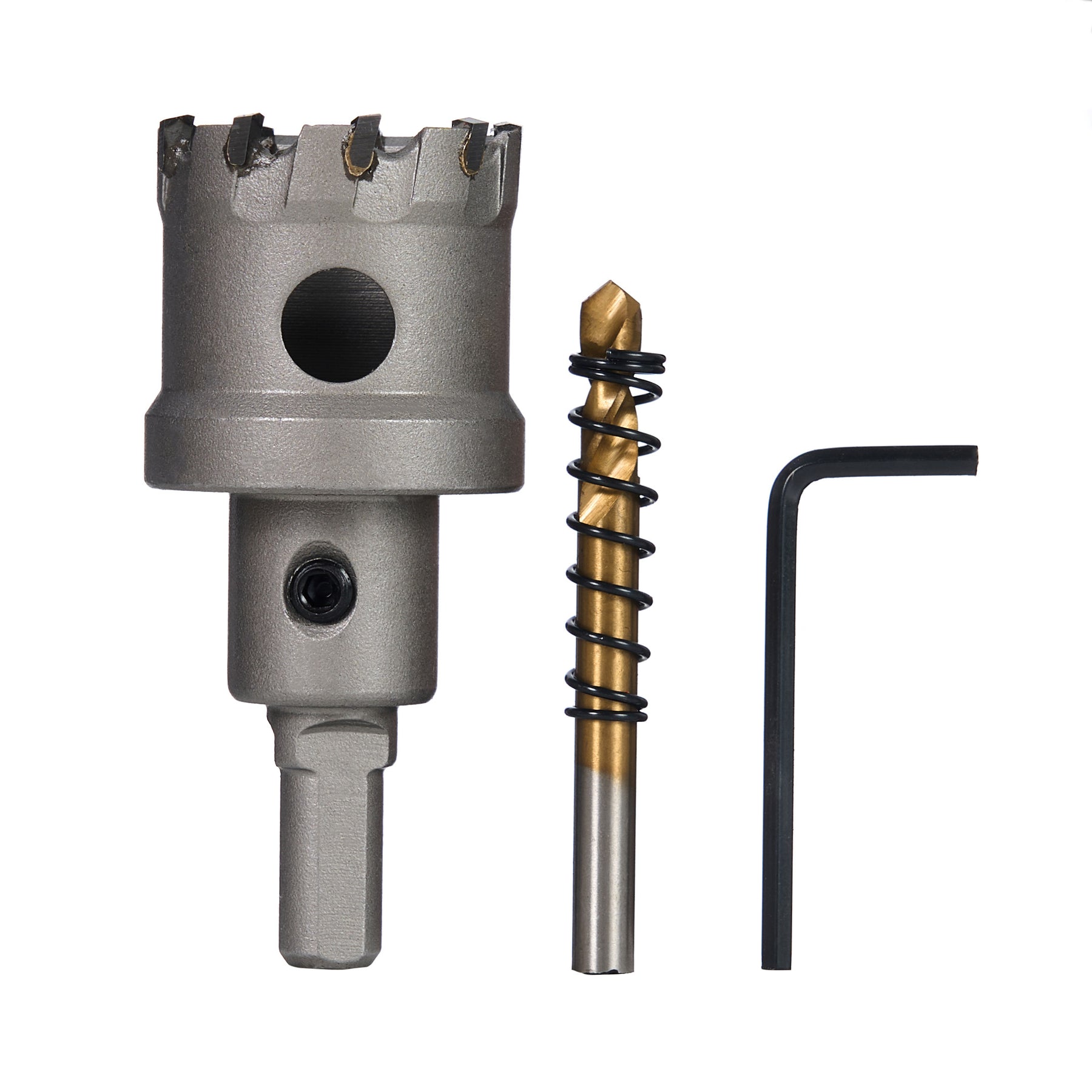 1-3/8" Carbide Hole Saw, 3-Flat Shank, 1 pc