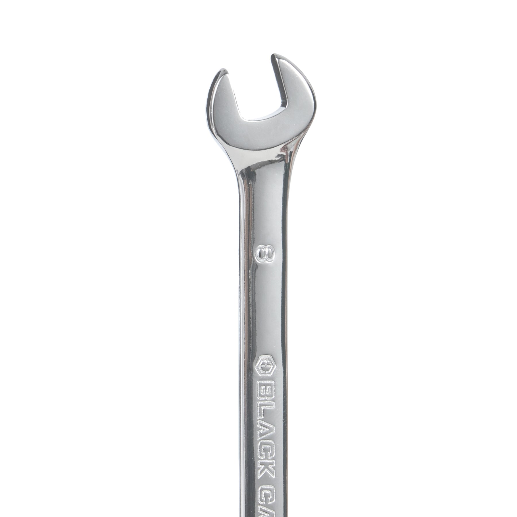 8mm Combination Wrench, 12-Point Box End & Hex Opening