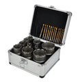 Carbide Hole Saw Kit, 12 pcs
