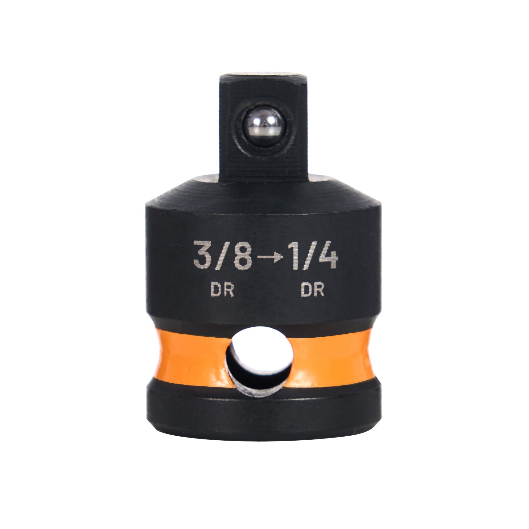 3/8" to 1/4" Drive Impact Socket Adapter, 1" Length, 1 pc