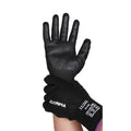 Cut-Resistant Gloves, XXL/11, Sandy, Black, Cut Level A4, 12 Pairs
