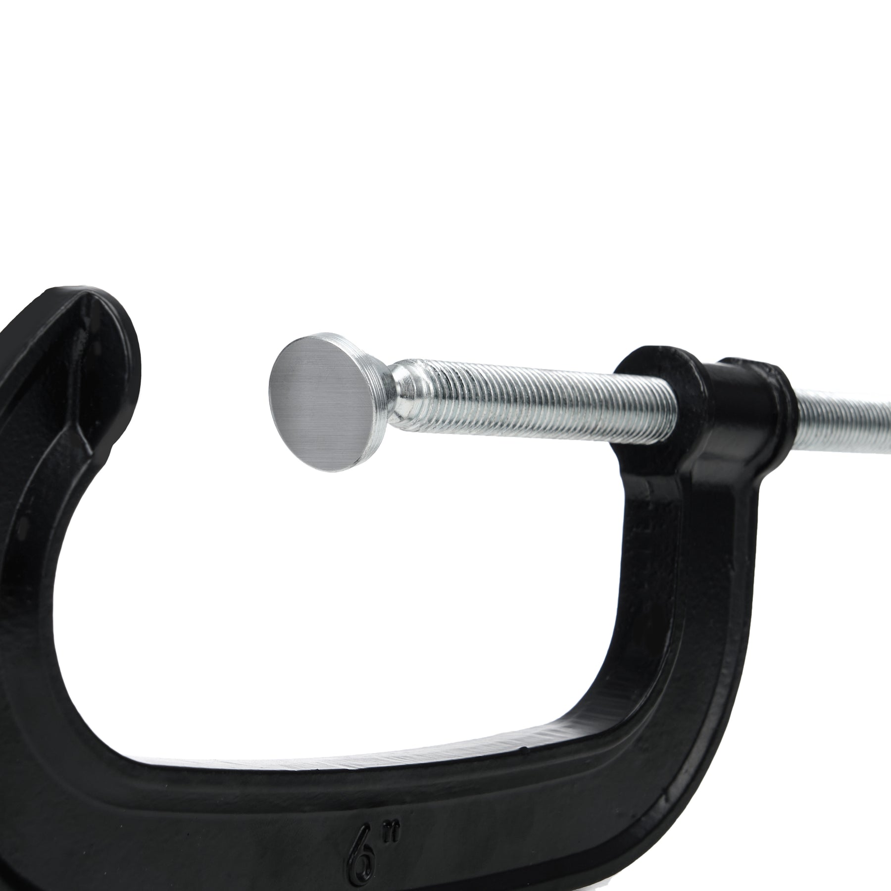 6" C Clamp w/ Swivel Handle, 2000lb Clamping Force