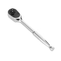 1/4" Drive Ratchet, 90-Tooth, Polished Finish, 6" Length