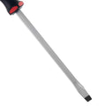 Magnetic Slotted Screwdriver 3/8 – Soft Grip Ergonomic Handle, 8 in Shank, 12-3/4 in Overall