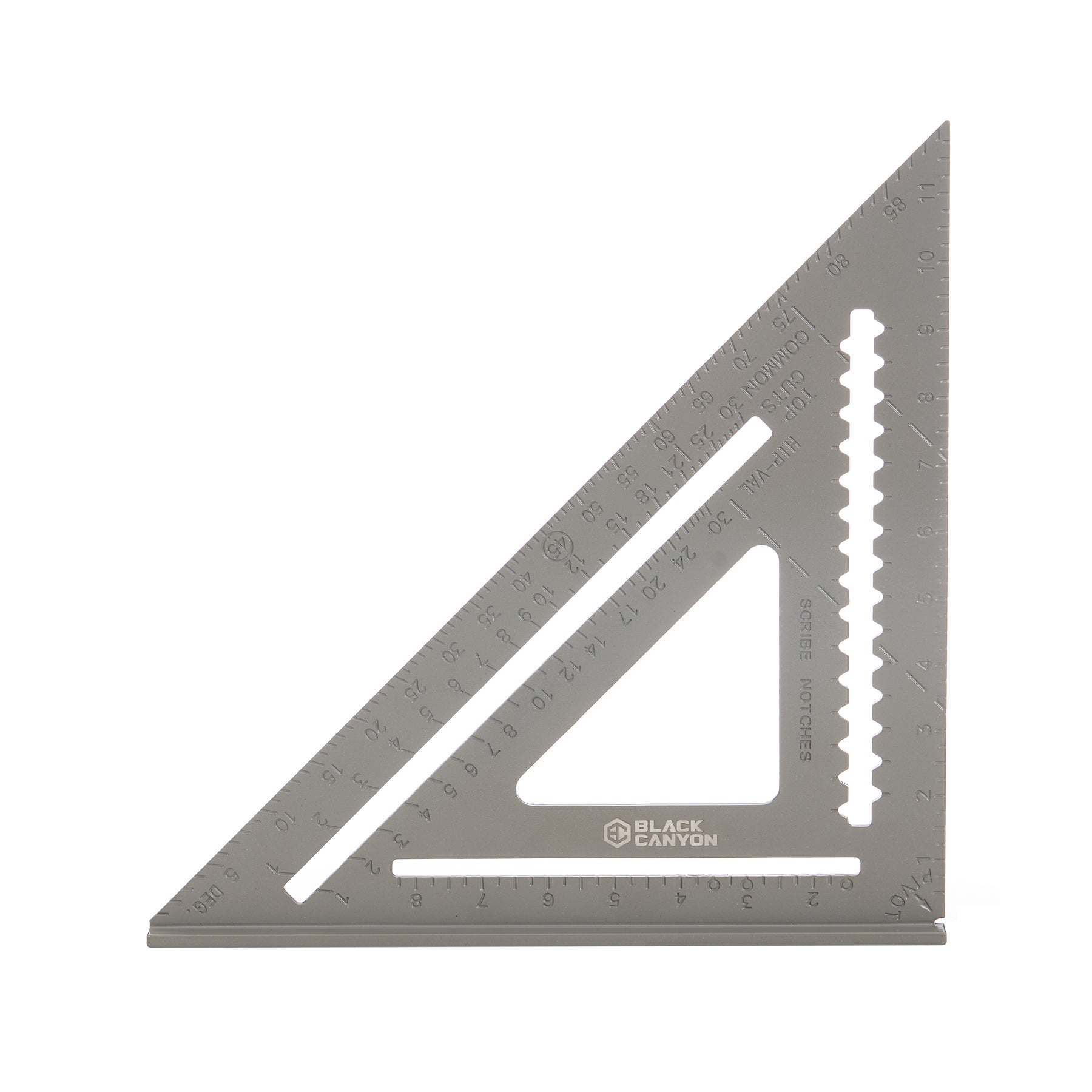 12 in Rafter Angle Square, Silver