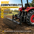 3 Point Quick Hitch, Heavy-Duty Tractor Quick Hitch Adapter, Three-Point Hitch Receiver for Farm Tractor Implements, Tractor Accessories for Agricultural Equipment, Farming Tools