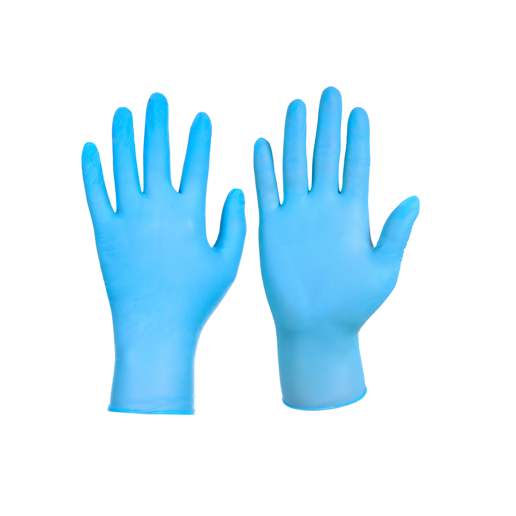 Disposable Nitrile Gloves, 4 mil, Grain, Blue, XL/10, 100 count