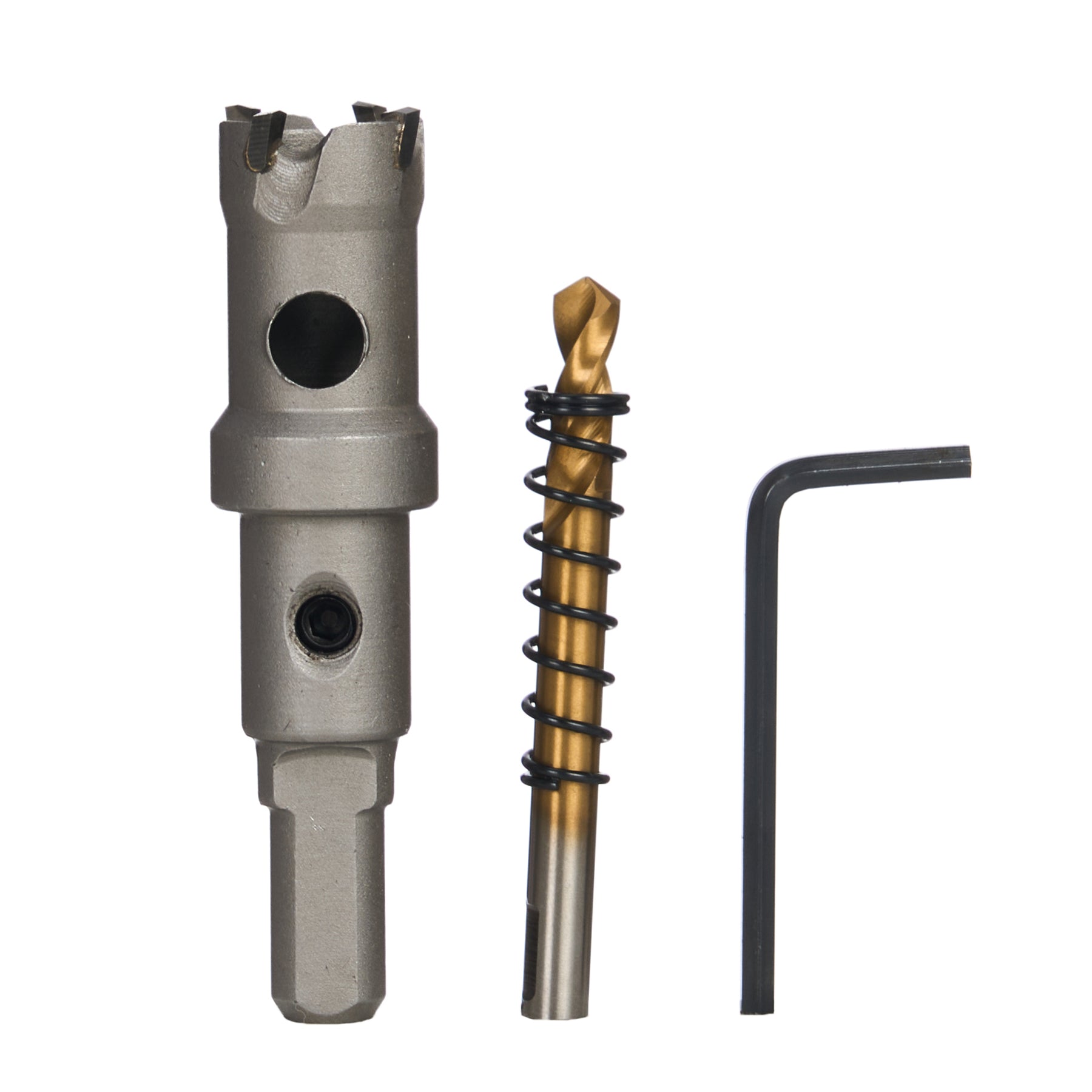 3/4" Carbide Hole Saw, 3-Flat Shank, 1 pc