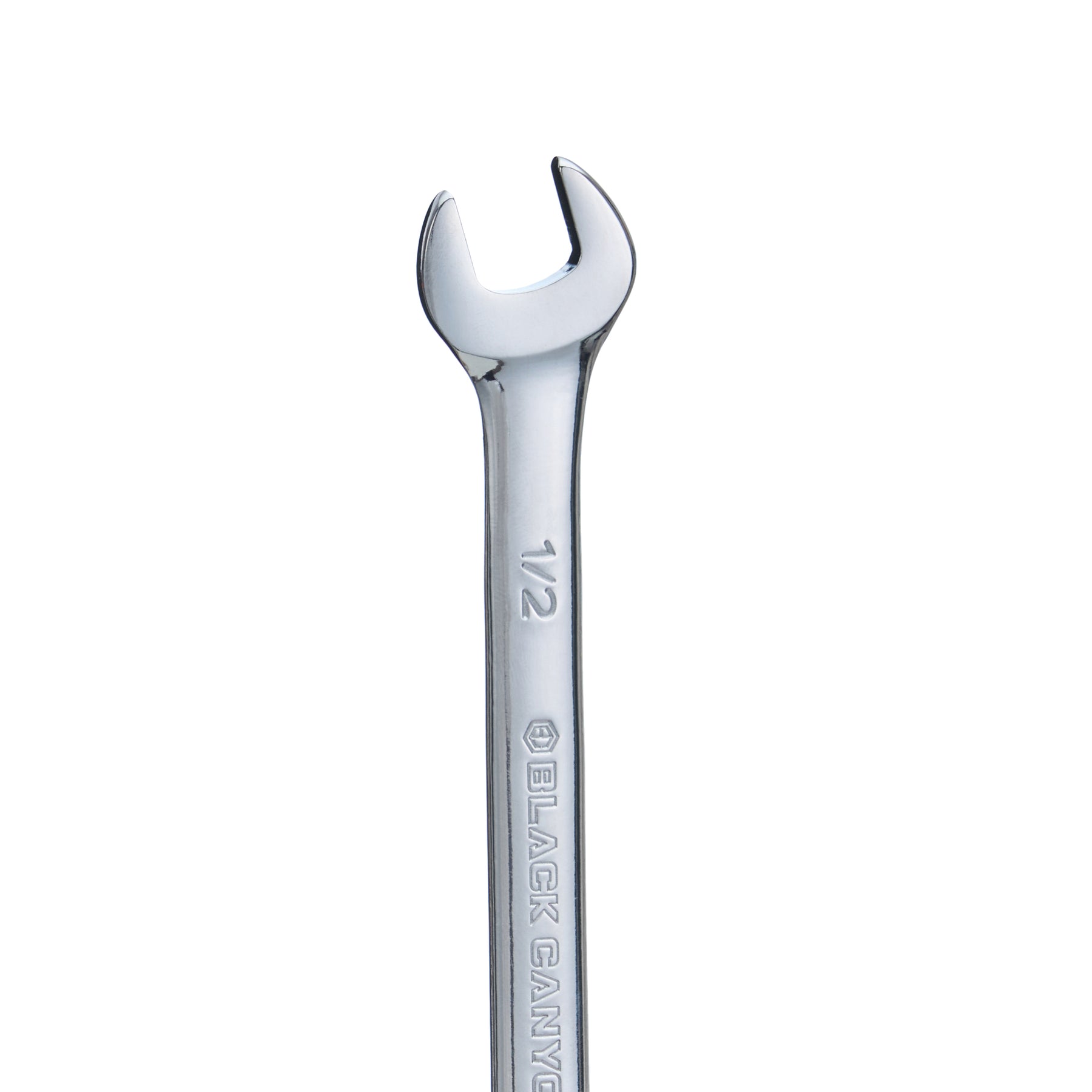 1/2" Combination Wrench, 12-Point Box End & Hex Opening