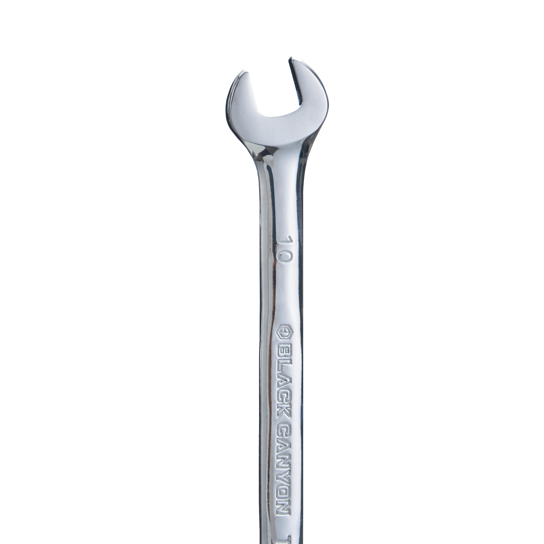 10mm Combination Wrench, 12-Point Box End & Hex Opening