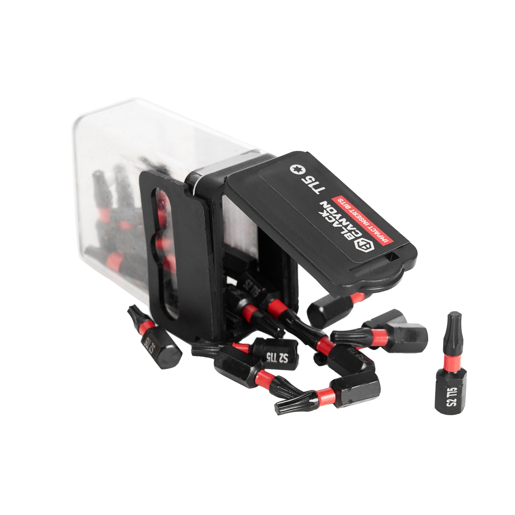 Impact Screwdriver Bits, Torx T15, 25-pack