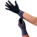 Sandy Nitrile Dipped Knit Gloves, XXL/11, Gray / Black, 12 Pair