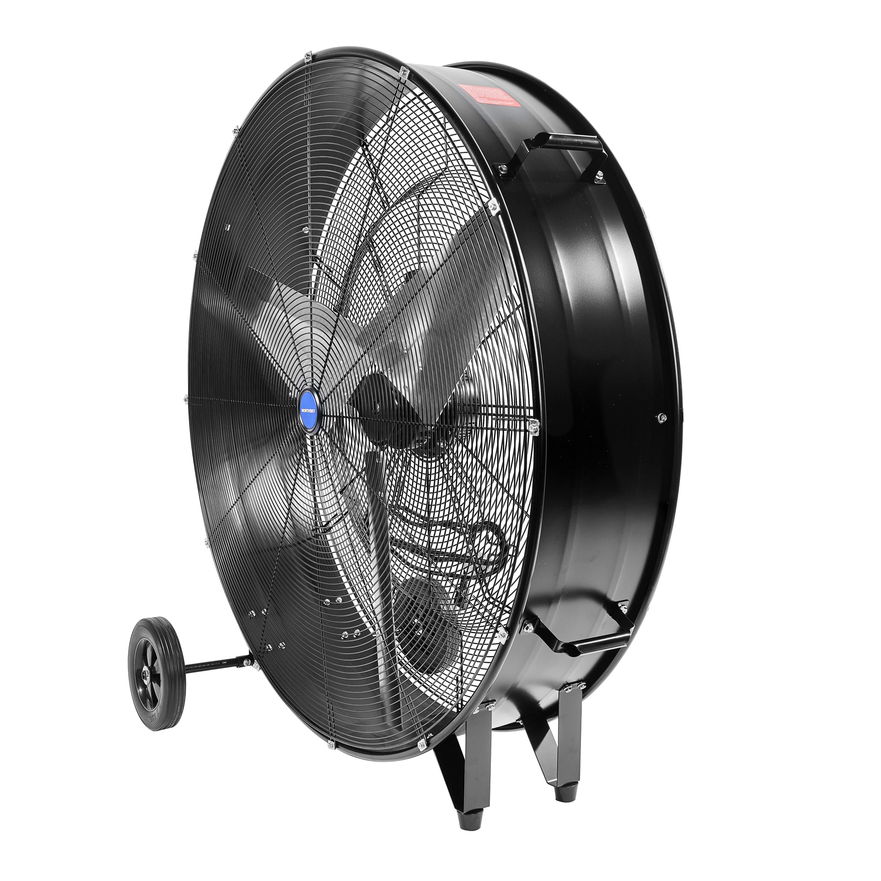 42 in Portable Drum Fan, 30,000 CFM, 2 Speeds, 1/2 HP