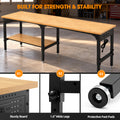 Northsky 94"x 24" Heavy Duty Workbench 5000 Lbs Capacity, Adjustable Height