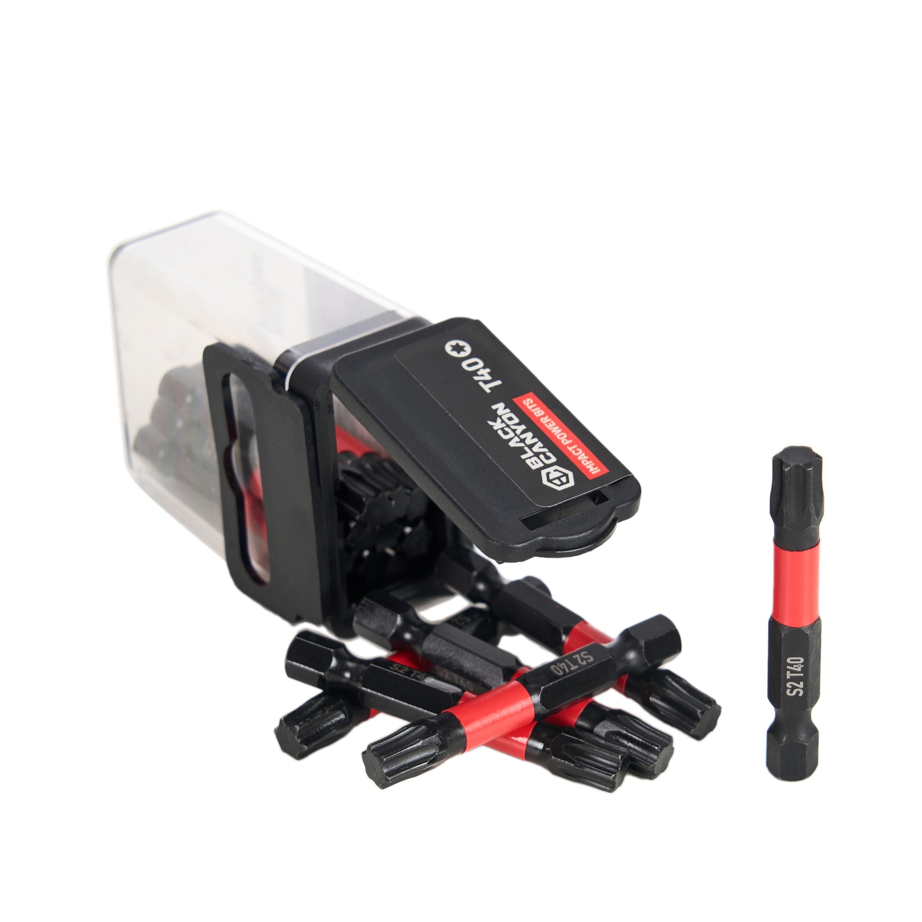 Impact Screwdriver Bits, Torx T40, 15-pack