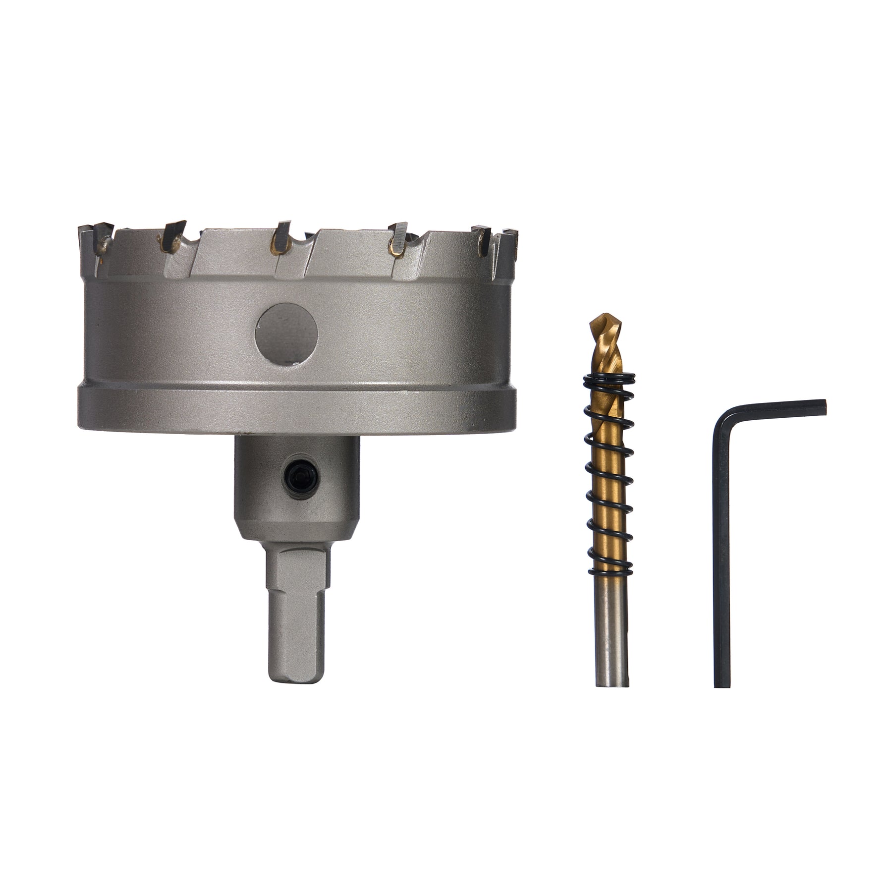 3" Carbide Hole Saw, 3-Flat Shank, 1 pc