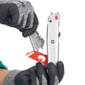 Retractable Utility Knife, Silver