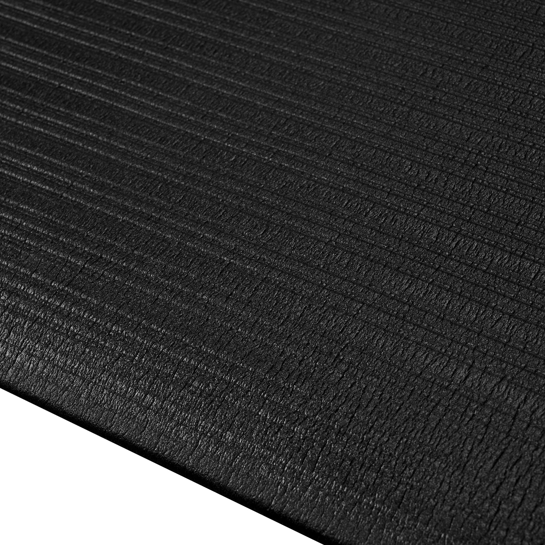 Ribbed Anti-Fatigue Mat, 5 x 3 ft, 5/8" Thick, Black