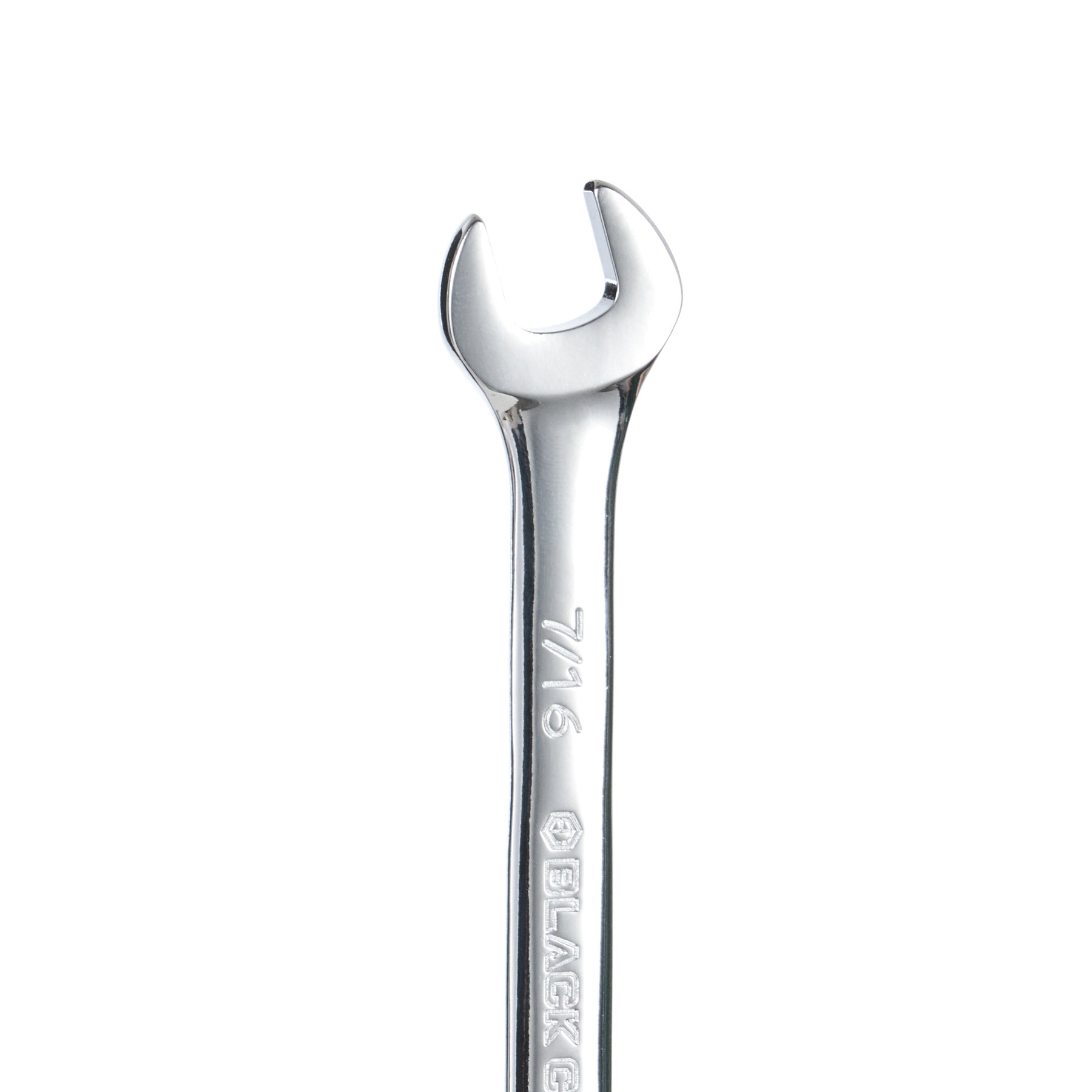 7/16" Combination Wrench, 12-Point Box End & Hex Opening