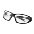 Full Frame Safety Glasses, Anti-Scratch, Anti-Fog, Black
