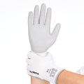 Cut Resistant Gloves, 13ga, Polyurethane Dip, L/9, 12 pairs