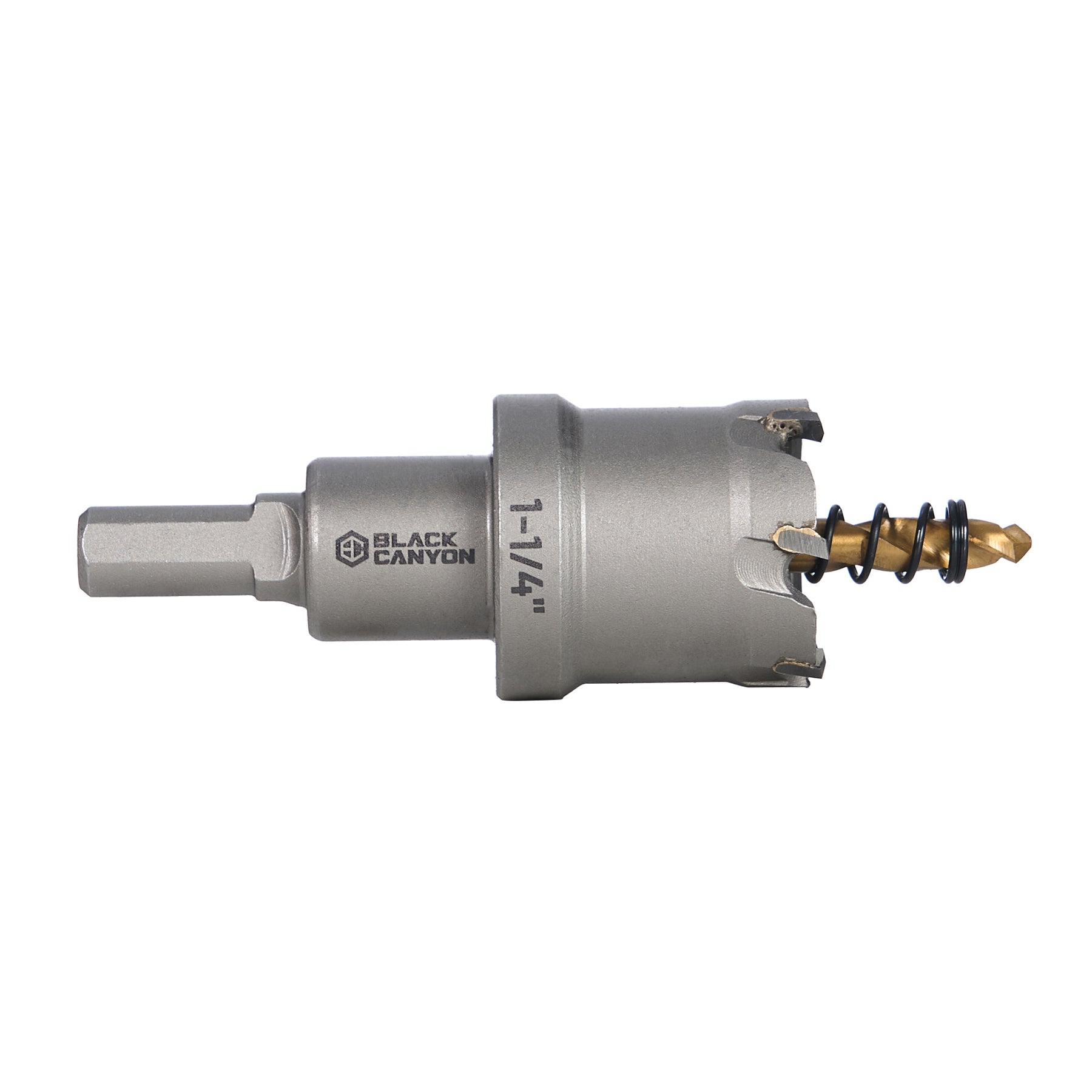 1-1/4" Carbide Hole Saw, 3-Flat Shank, 1 pc