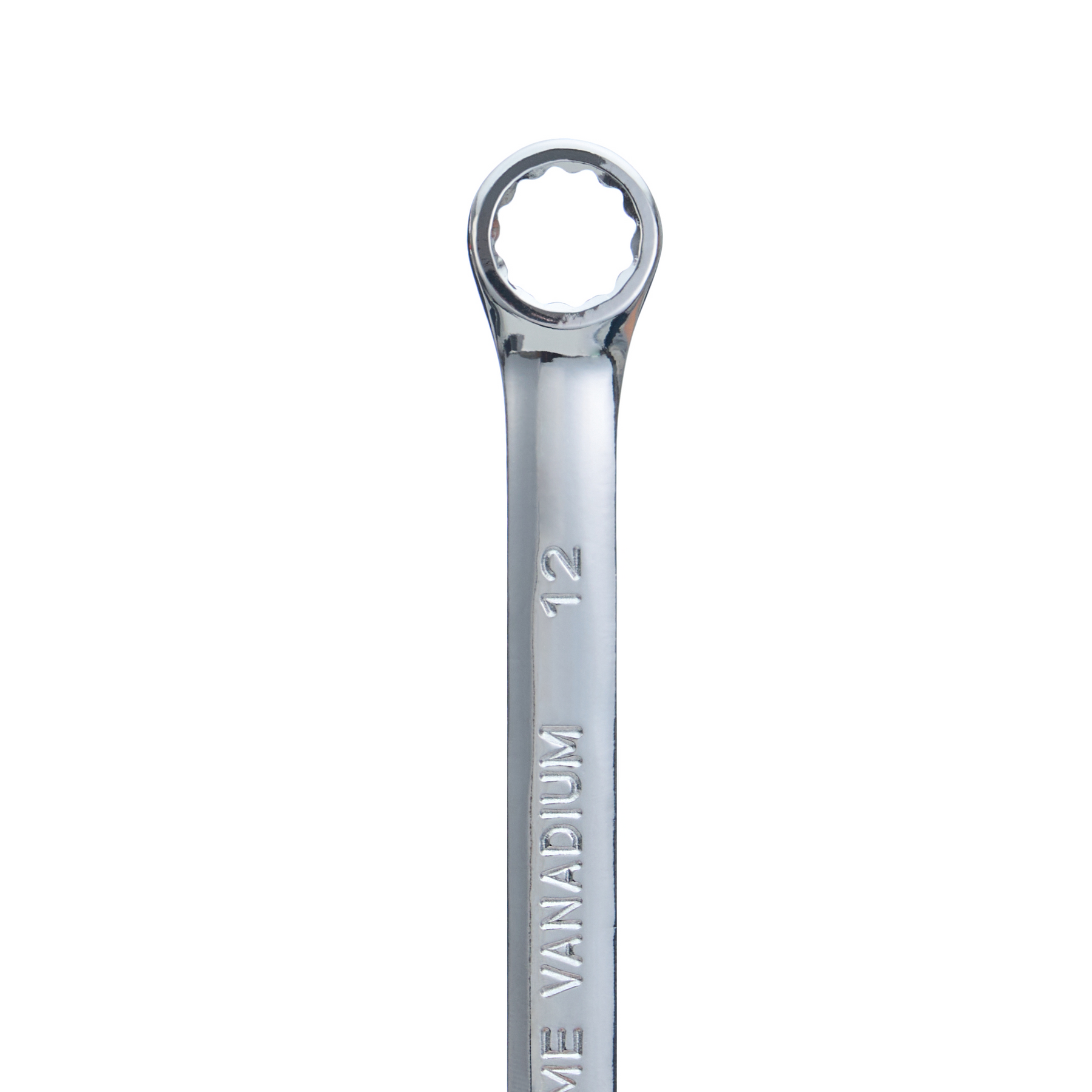12mm Combination Wrench, 12-Point Box End & Hex Opening