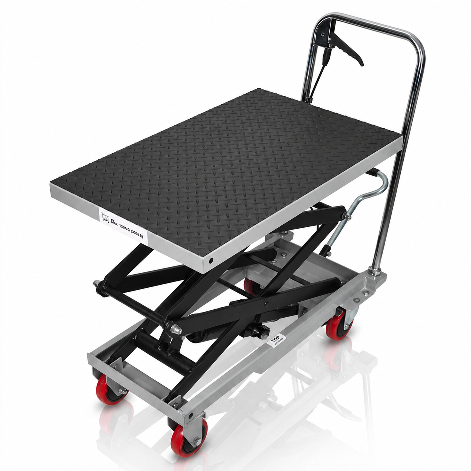 Hydraulic Lift Table Cart