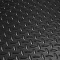 Diamond Plate Anti-Fatigue Mat, 5 x 3 ft, 15/16" Thick, Safety Border