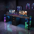 Double Workstation, Black