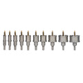 Carbide Hole Saw Kit, 12 pcs