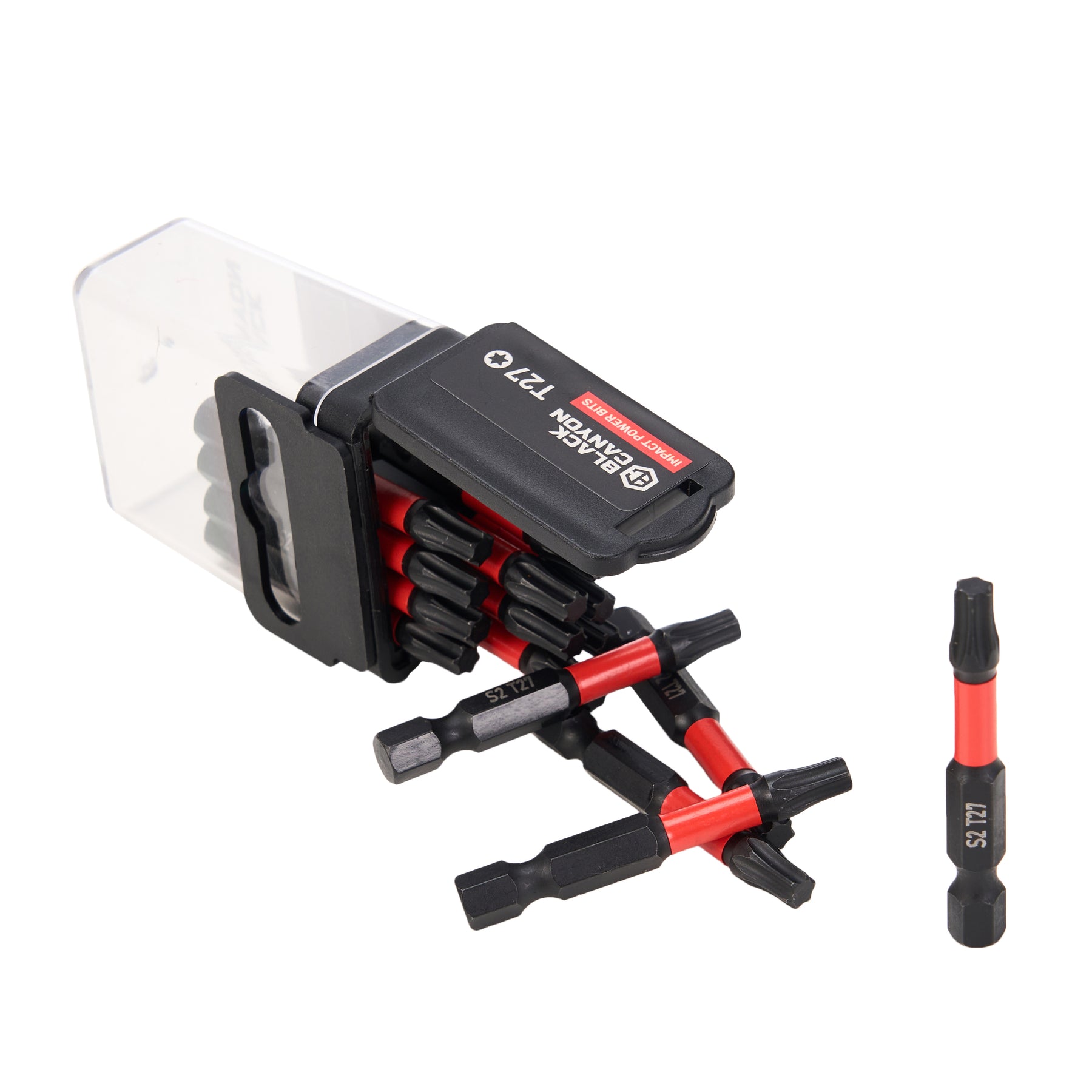 Impact Screwdriver Bits, Torx T27, 15-pack