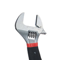 6 in Adjustable Wrench, 15/16 in Jaw Capacity, Chrome Finish