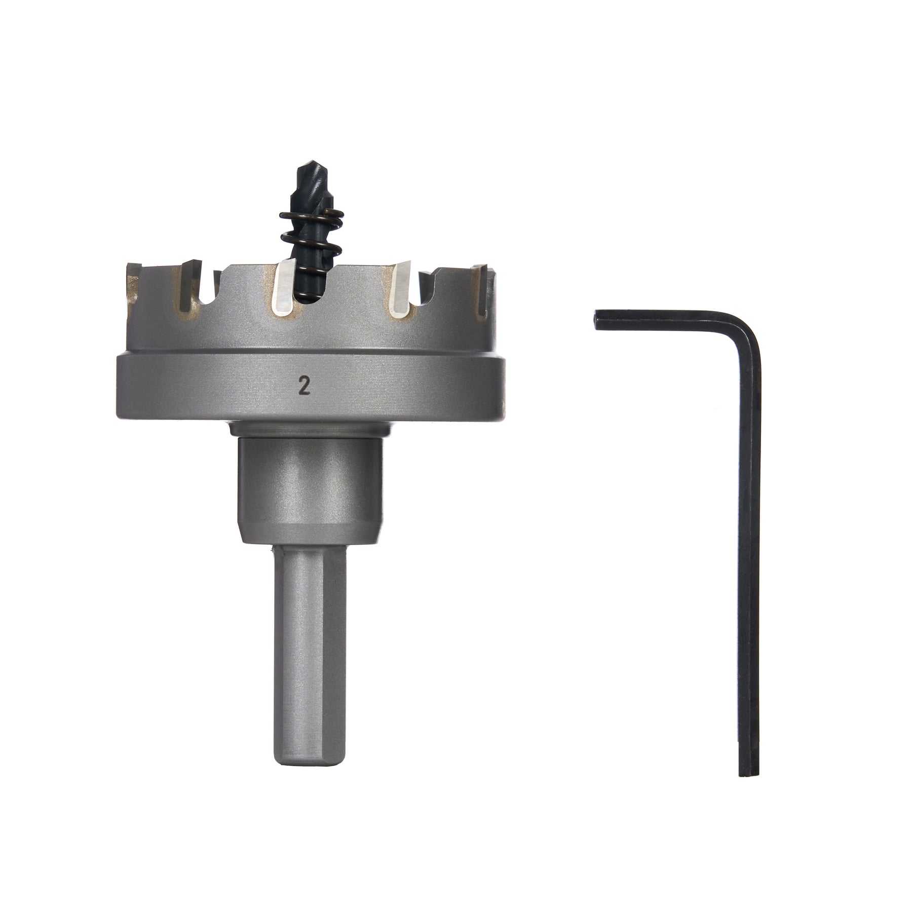 2" Carbide Hole Cutter, 3-Flat Shank, 1 pc