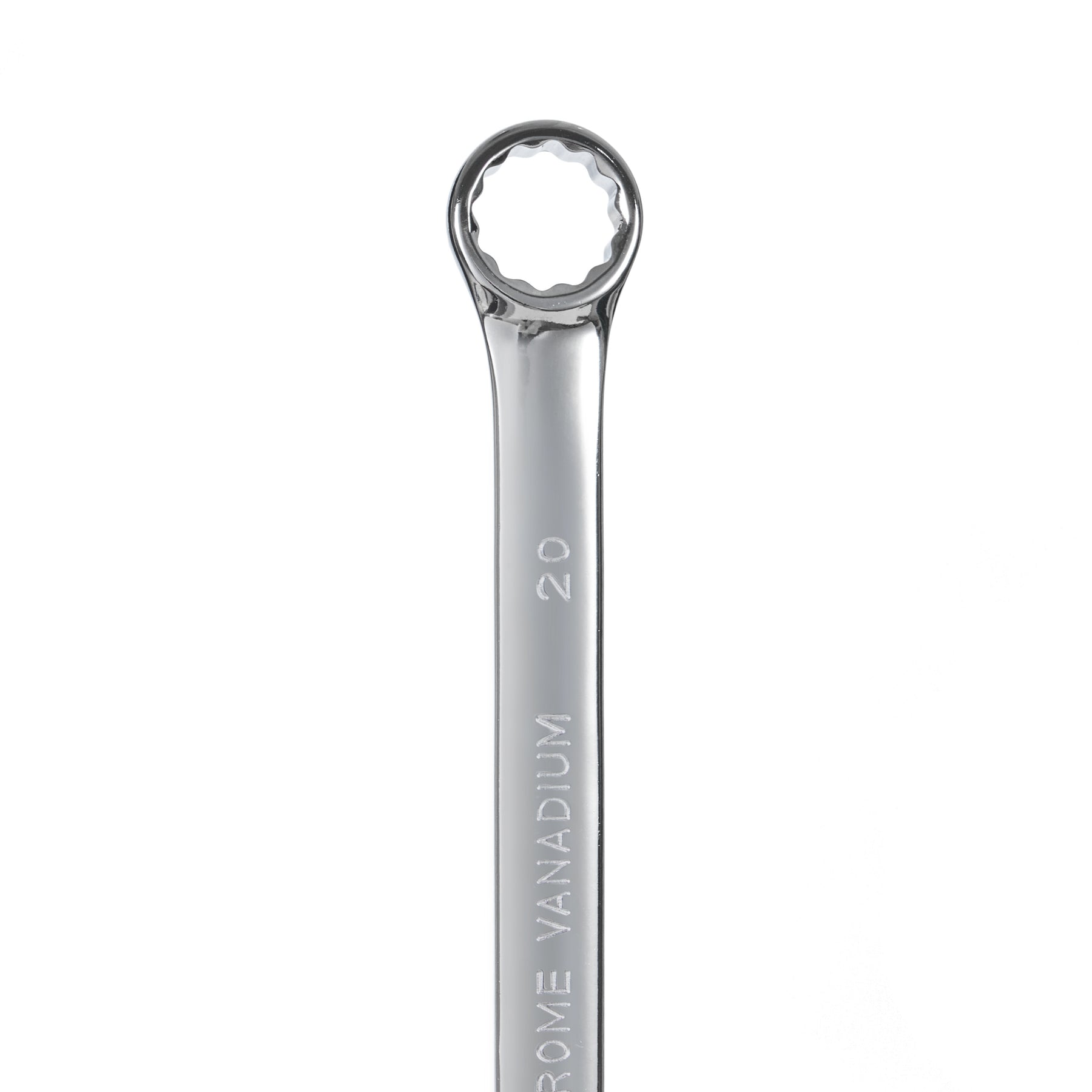 20mm Combination Wrench, 12-Point Box End & Hex Opening