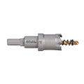 1" Carbide Hole Saw, 3-Flat Shank, 1 pc