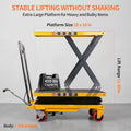 Hydraulic Lift Table Cart