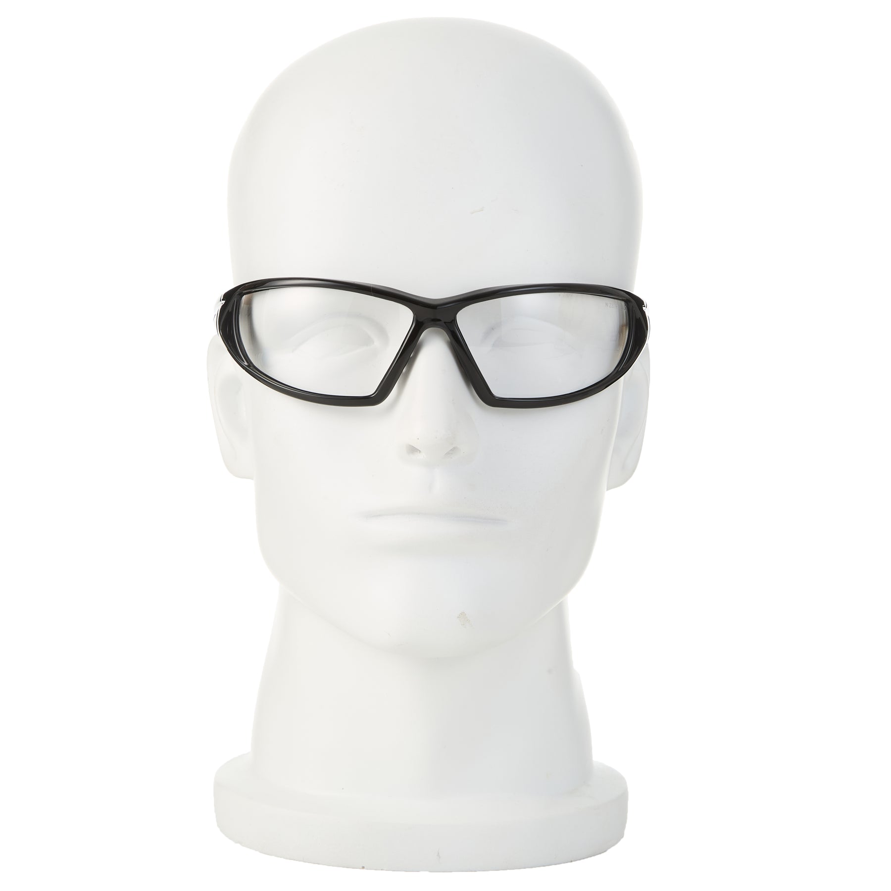 Full Frame Safety Glasses, Anti-Scratch, Anti-Fog, Black